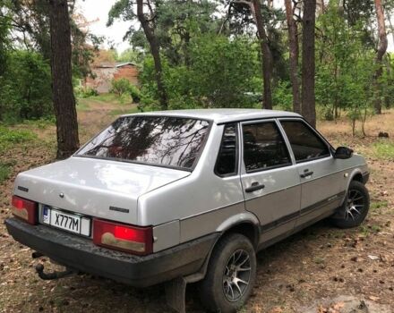 Сірий ВАЗ 21099, об'ємом двигуна 1.5 л та пробігом 200 тис. км за 1600 $, фото 3 на Automoto.ua