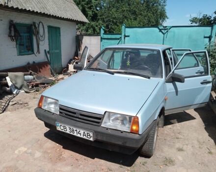 Серый ВАЗ 21099, объемом двигателя 1.5 л и пробегом 145 тыс. км за 1008 $, фото 1 на Automoto.ua