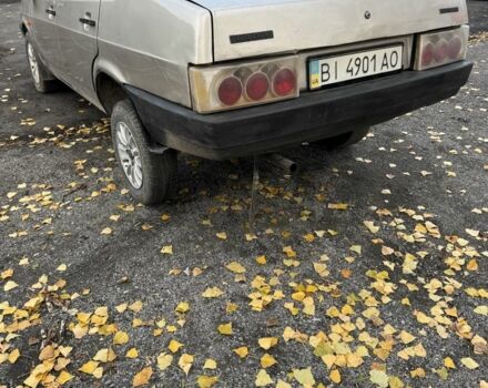 Серый ВАЗ 21099, объемом двигателя 1.6 л и пробегом 120 тыс. км за 750 $, фото 3 на Automoto.ua