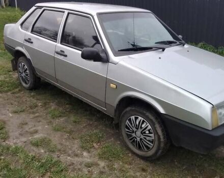 Серый ВАЗ 21099, объемом двигателя 1.5 л и пробегом 130 тыс. км за 1500 $, фото 6 на Automoto.ua