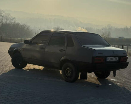 Серый ВАЗ 21099, объемом двигателя 1.5 л и пробегом 235 тыс. км за 1500 $, фото 4 на Automoto.ua