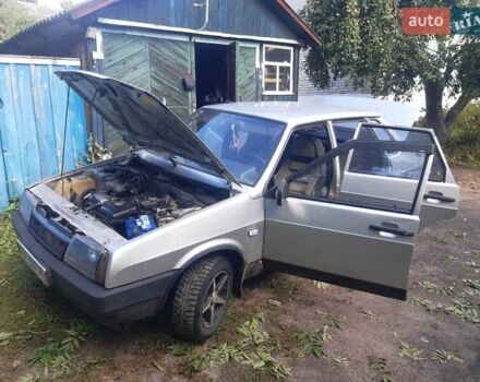 Серый ВАЗ 21099, объемом двигателя 1.5 л и пробегом 526 тыс. км за 2000 $, фото 1 на Automoto.ua