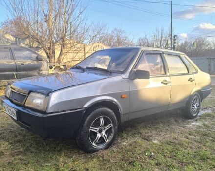 Серый ВАЗ 21099, объемом двигателя 1.5 л и пробегом 200 тыс. км за 1300 $, фото 1 на Automoto.ua