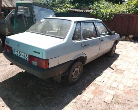 Серый ВАЗ 21099, объемом двигателя 1.5 л и пробегом 145 тыс. км за 1008 $, фото 3 на Automoto.ua