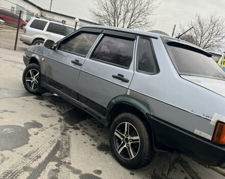 Сірий ВАЗ 21099, об'ємом двигуна 1.5 л та пробігом 350 тис. км за 1200 $, фото 4 на Automoto.ua