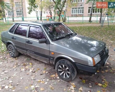 Серый ВАЗ 21099, объемом двигателя 1.5 л и пробегом 208 тыс. км за 850 $, фото 1 на Automoto.ua