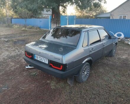 Серый ВАЗ 21099, объемом двигателя 1.5 л и пробегом 187 тыс. км за 2000 $, фото 3 на Automoto.ua