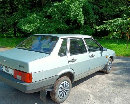 Серый ВАЗ 21099, объемом двигателя 1.5 л и пробегом 130 тыс. км за 2500 $, фото 3 на Automoto.ua