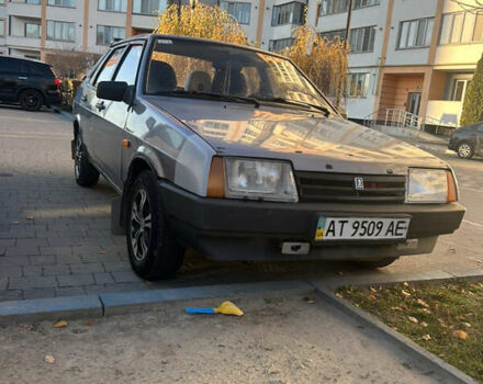 Серый ВАЗ 21099, объемом двигателя 1.6 л и пробегом 147 тыс. км за 999 $, фото 4 на Automoto.ua