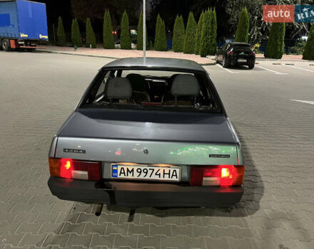 Сірий ВАЗ 21099, об'ємом двигуна 1.6 л та пробігом 200 тис. км за 1250 $, фото 3 на Automoto.ua
