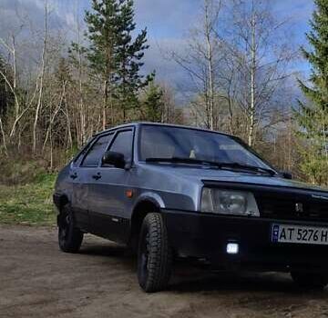 Серый ВАЗ 21099, объемом двигателя 1.5 л и пробегом 170 тыс. км за 1600 $, фото 2 на Automoto.ua