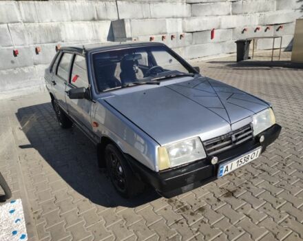 Сірий ВАЗ 21099, об'ємом двигуна 1.5 л та пробігом 160 тис. км за 1600 $, фото 3 на Automoto.ua