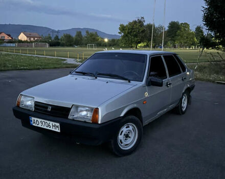 Сірий ВАЗ 21099, об'ємом двигуна 1.5 л та пробігом 200 тис. км за 1599 $, фото 7 на Automoto.ua
