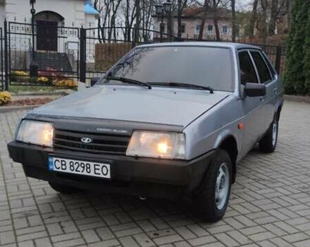 Серый ВАЗ 21099, объемом двигателя 1.5 л и пробегом 185 тыс. км за 1899 $, фото 1 на Automoto.ua