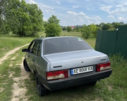 Серый ВАЗ 21099, объемом двигателя 1.5 л и пробегом 330 тыс. км за 2200 $, фото 4 на Automoto.ua