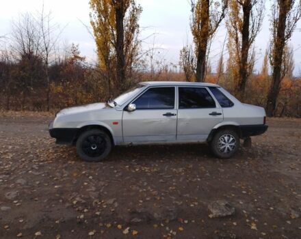 Сірий ВАЗ 21099, об'ємом двигуна 1.6 л та пробігом 50 тис. км за 1000 $, фото 3 на Automoto.ua