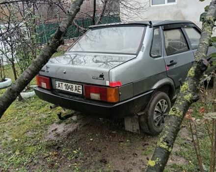 Серый ВАЗ 21099, объемом двигателя 1.5 л и пробегом 240 тыс. км за 1100 $, фото 4 на Automoto.ua