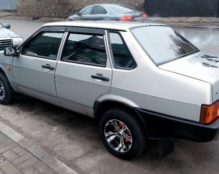 Серый ВАЗ 21099, объемом двигателя 1.5 л и пробегом 220 тыс. км за 1909 $, фото 1 на Automoto.ua