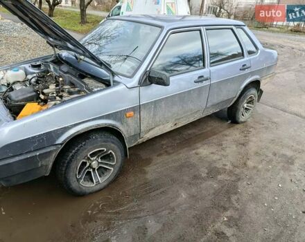 Серый ВАЗ 21099, объемом двигателя 1.5 л и пробегом 178 тыс. км за 1400 $, фото 5 на Automoto.ua