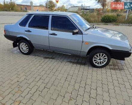 Серый ВАЗ 21099, объемом двигателя 1.5 л и пробегом 180 тыс. км за 1250 $, фото 4 на Automoto.ua