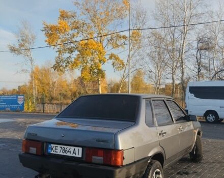 Серый ВАЗ 21099, объемом двигателя 1.5 л и пробегом 189 тыс. км за 2200 $, фото 4 на Automoto.ua