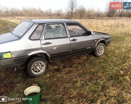 Сірий ВАЗ 21099, об'ємом двигуна 1.5 л та пробігом 235 тис. км за 1500 $, фото 6 на Automoto.ua