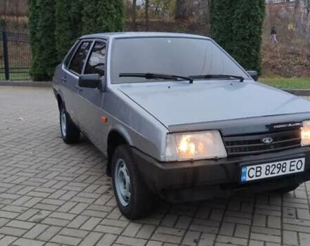 Серый ВАЗ 21099, объемом двигателя 1.5 л и пробегом 185 тыс. км за 1899 $, фото 3 на Automoto.ua