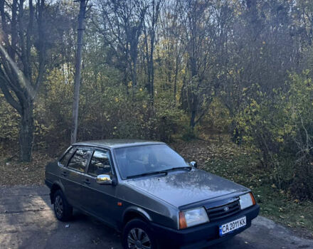 Серый ВАЗ 21099, объемом двигателя 1.6 л и пробегом 190 тыс. км за 1750 $, фото 1 на Automoto.ua