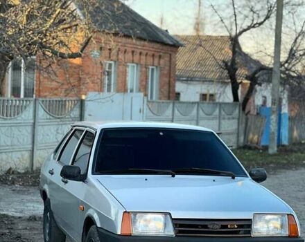 Серый ВАЗ 21099, объемом двигателя 1.6 л и пробегом 227 тыс. км за 2100 $, фото 1 на Automoto.ua