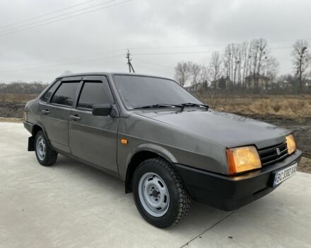 Серый ВАЗ 21099, объемом двигателя 1.6 л и пробегом 181 тыс. км за 1150 $, фото 4 на Automoto.ua