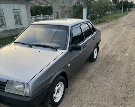 Серый ВАЗ 21099, объемом двигателя 1.6 л и пробегом 197 тыс. км за 2000 $, фото 1 на Automoto.ua
