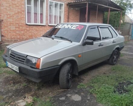 Сірий ВАЗ 21099, об'ємом двигуна 1.6 л та пробігом 208 тис. км за 2200 $, фото 1 на Automoto.ua