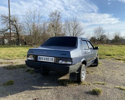 Серый ВАЗ 21099, объемом двигателя 1.6 л и пробегом 190 тыс. км за 2200 $, фото 4 на Automoto.ua