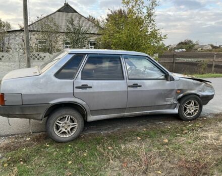 Серый ВАЗ 21099, объемом двигателя 1.6 л и пробегом 218 тыс. км за 1023 $, фото 6 на Automoto.ua