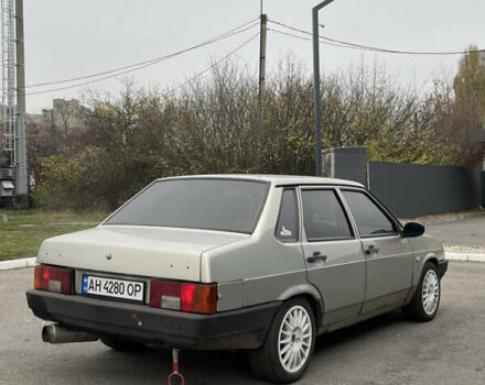 Серый ВАЗ 21099, объемом двигателя 1.6 л и пробегом 339 тыс. км за 2000 $, фото 4 на Automoto.ua