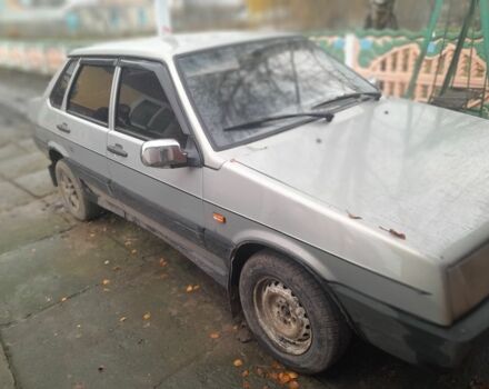 Серый ВАЗ 21099, объемом двигателя 1.6 л и пробегом 300 тыс. км за 850 $, фото 1 на Automoto.ua