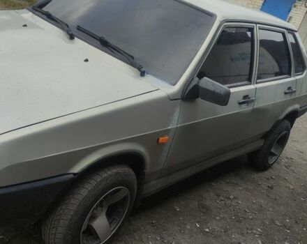 Серый ВАЗ 21099, объемом двигателя 1 л и пробегом 170 тыс. км за 1400 $, фото 1 на Automoto.ua