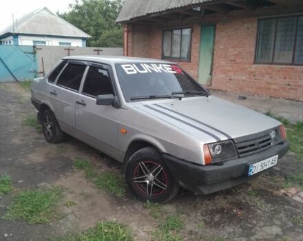 Сірий ВАЗ 21099, об'ємом двигуна 1.6 л та пробігом 208 тис. км за 2200 $, фото 11 на Automoto.ua