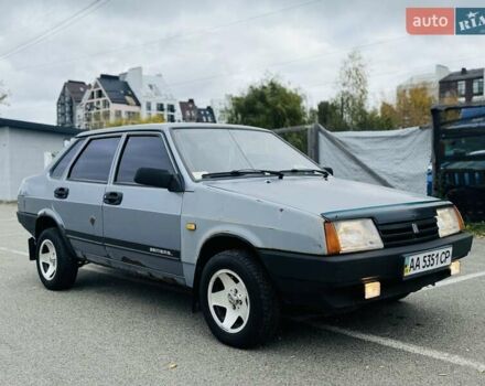 Серый ВАЗ 21099, объемом двигателя 1.6 л и пробегом 209 тыс. км за 1350 $, фото 1 на Automoto.ua