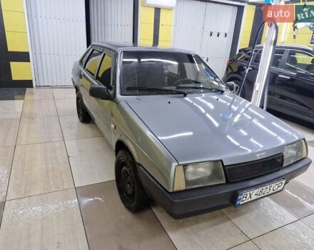 Серый ВАЗ 21099, объемом двигателя 1.5 л и пробегом 180 тыс. км за 1300 $, фото 5 на Automoto.ua