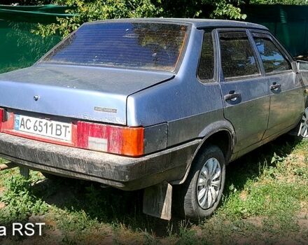 Серый ВАЗ 21099, объемом двигателя 1.6 л и пробегом 260 тыс. км за 850 $, фото 4 на Automoto.ua