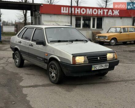 Серый ВАЗ 21099, объемом двигателя 1.6 л и пробегом 200 тыс. км за 1500 $, фото 6 на Automoto.ua