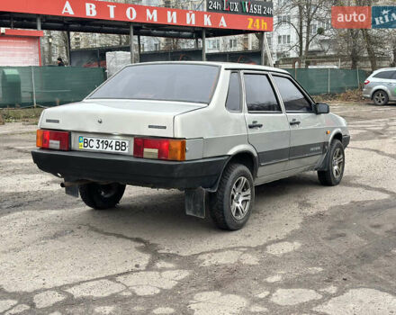 Серый ВАЗ 21099, объемом двигателя 1.6 л и пробегом 200 тыс. км за 1500 $, фото 5 на Automoto.ua