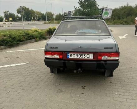 Серый ВАЗ 21099, объемом двигателя 1.6 л и пробегом 152 тыс. км за 1999 $, фото 3 на Automoto.ua