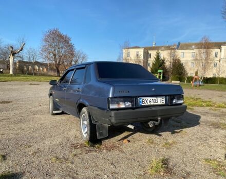 Серый ВАЗ 21099, объемом двигателя 1.6 л и пробегом 190 тыс. км за 2200 $, фото 3 на Automoto.ua