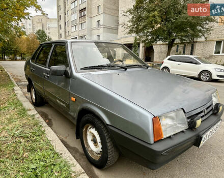 Серый ВАЗ 21099, объемом двигателя 1.6 л и пробегом 269 тыс. км за 1650 $, фото 2 на Automoto.ua