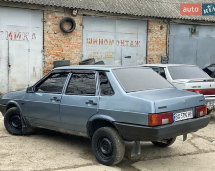 Сірий ВАЗ 21099, об'ємом двигуна 1.6 л та пробігом 75 тис. км за 1799 $, фото 8 на Automoto.ua