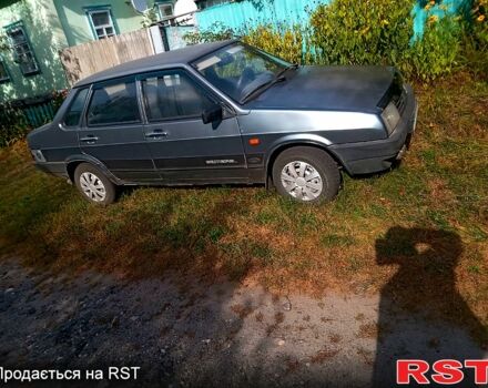 Серый ВАЗ 21099, объемом двигателя 1.6 л и пробегом 314 тыс. км за 620 $, фото 1 на Automoto.ua