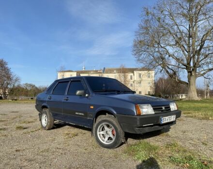 Серый ВАЗ 21099, объемом двигателя 1.6 л и пробегом 190 тыс. км за 2200 $, фото 6 на Automoto.ua