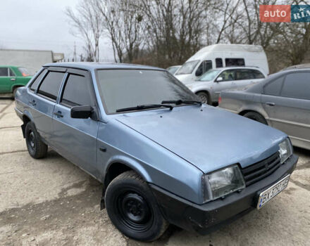 Сірий ВАЗ 21099, об'ємом двигуна 1.6 л та пробігом 75 тис. км за 1799 $, фото 9 на Automoto.ua